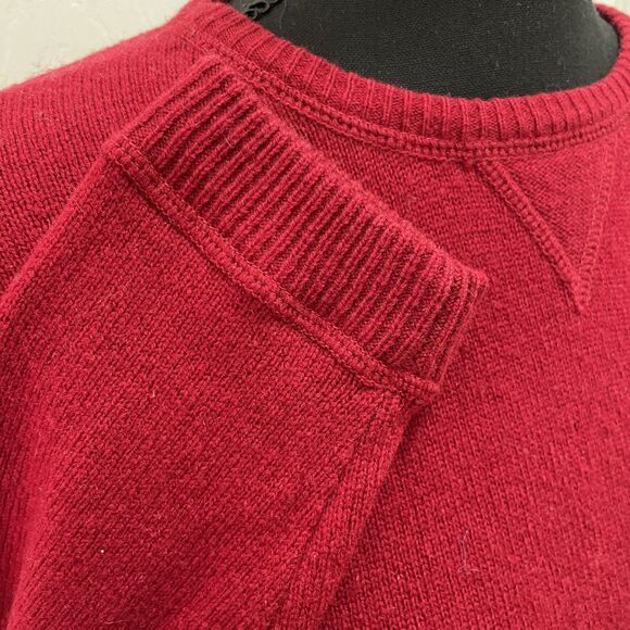 Ralph Lauren 100% Lambswool Red Tight Knit Sweater Women's‎ Size Small - Picture 7 of 9